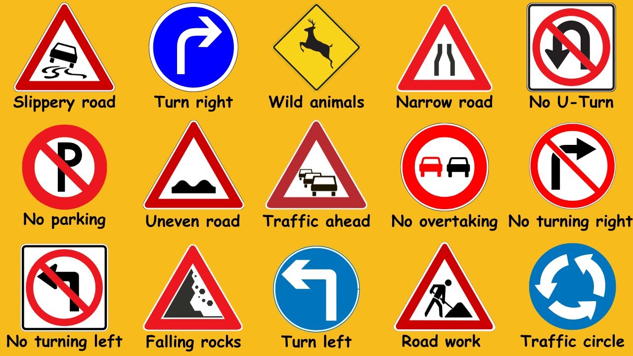 Road Signs and Markings