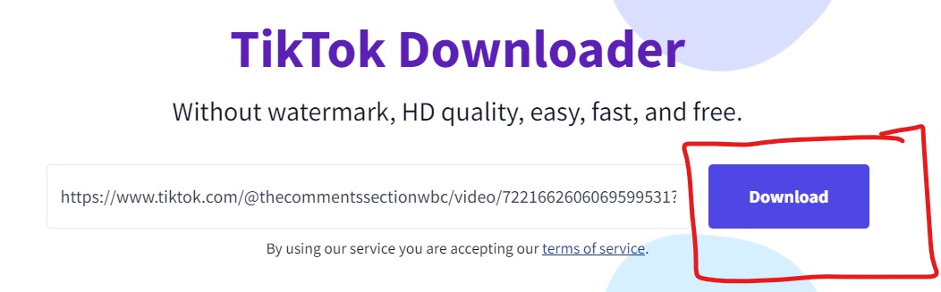Tikmate: Download Tiktok videos