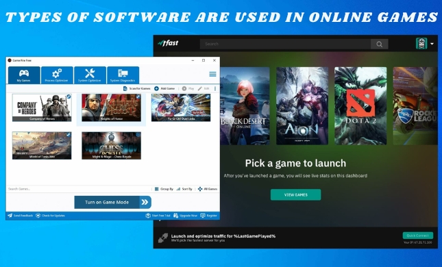 Types Of Software Are Used In Online Games