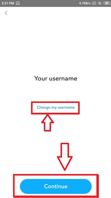Add your username